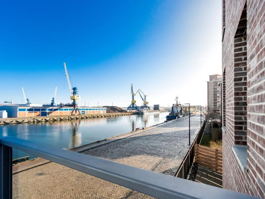 Hafenspitze App 02 Apartment Wismar Bagian luar foto